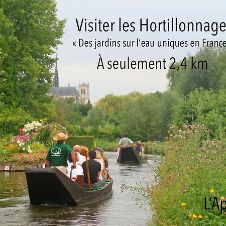 L' Appart' , Tendance Et Epure Avec Bel Exterieur, Proche Du Centre Amiens Esterno foto